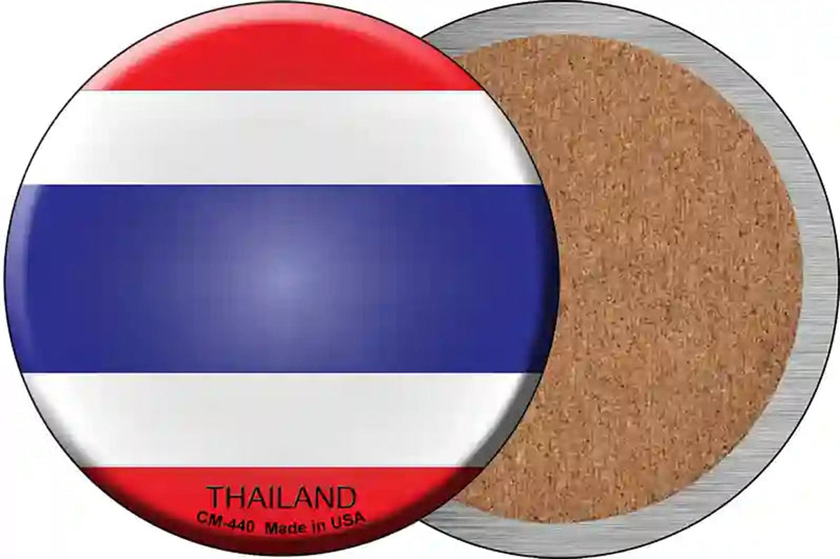 Thailand Country Novelty Circle Coaster Set of 4