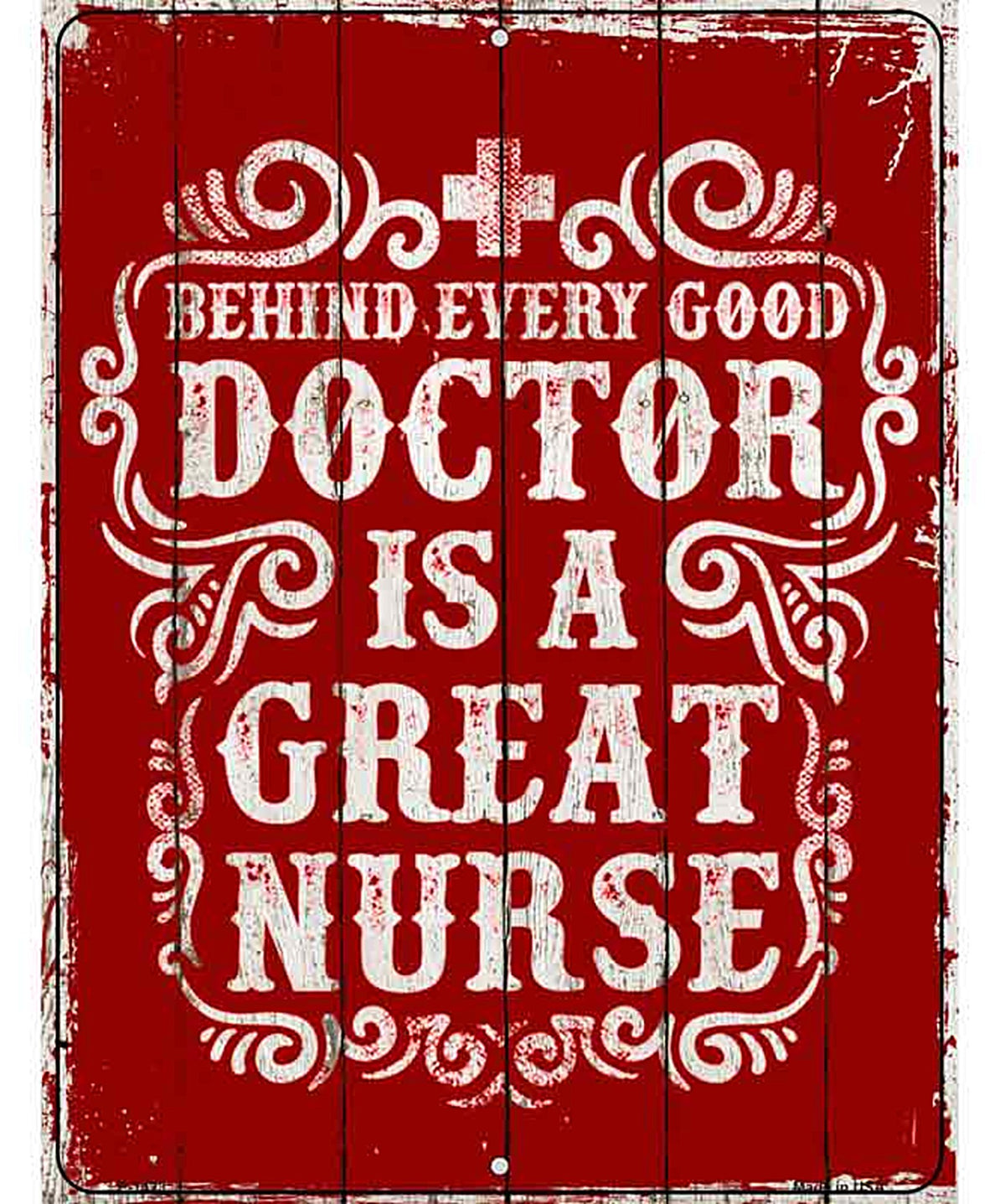 Great Nurse Metal Novelty Parking Sign