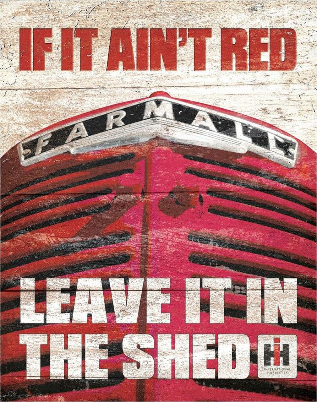 Farmall - If it Ain't Red