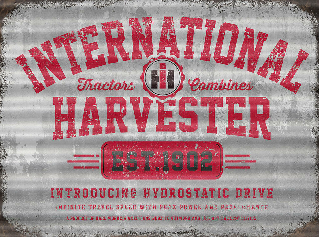 Corrugated - IH Farmall