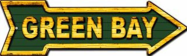 Green Bay Metal Arrow