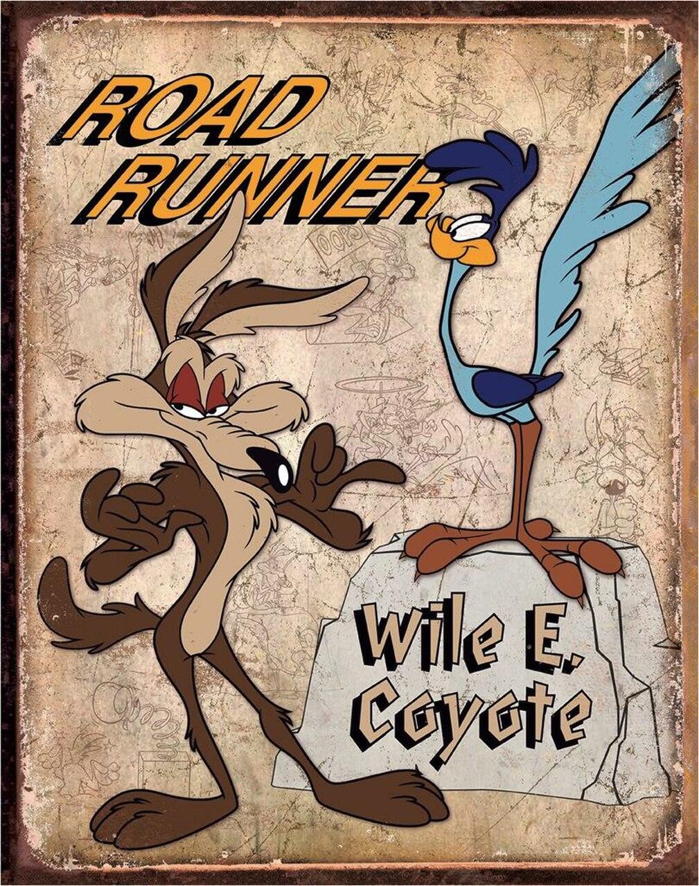 Road Runner & Wyle E Coyote