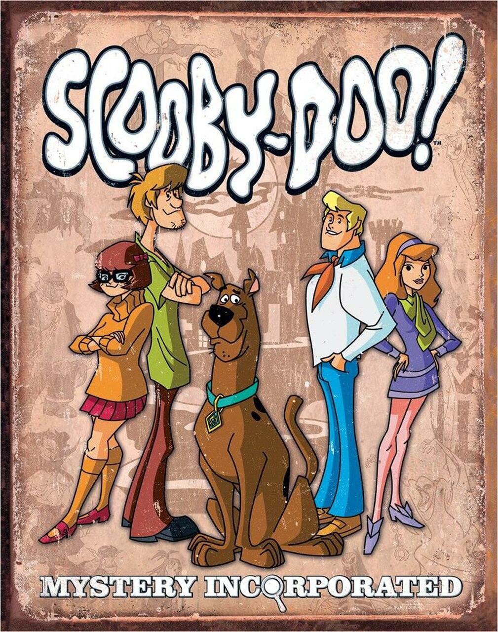 Scooby Doo Gang Retro