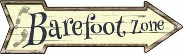 Barefoot Zone Metal Arrow