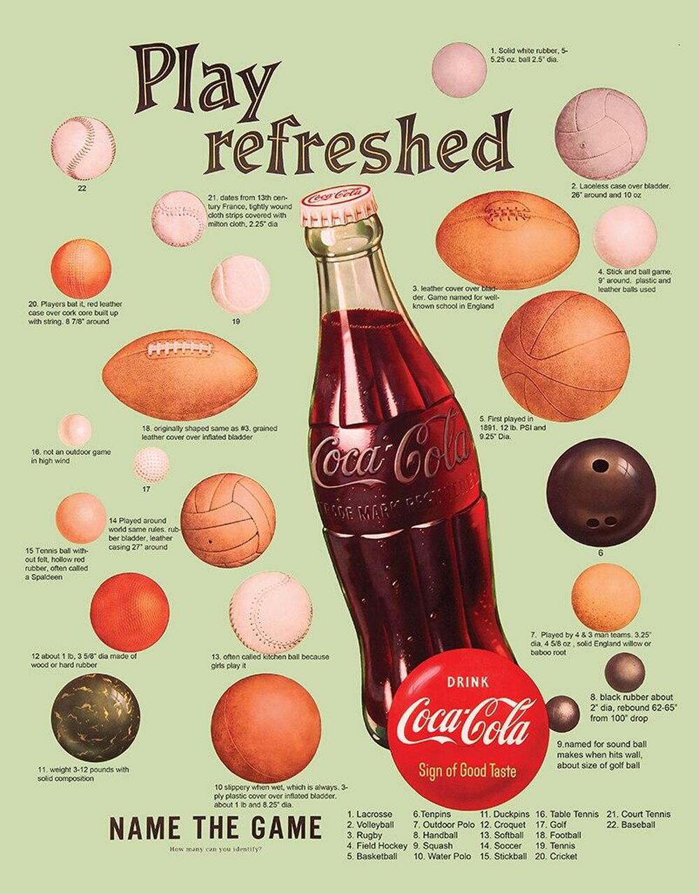 Coke "Play Refreshed"
