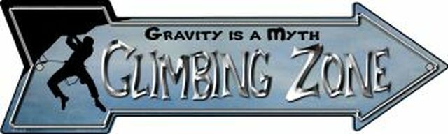 Climbing Zone Metal Arrow