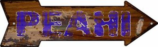 Peahi Hawaiian Metal Arrow