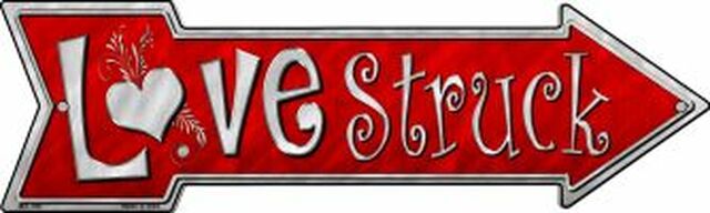 Love Struck Metal Arrow