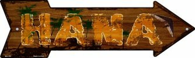 Hana Hawaiian Metal Arrow