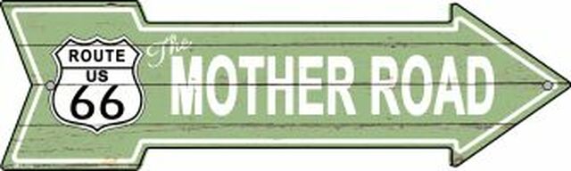 The Mother Road Metal Arrow