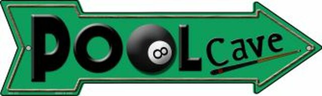 Pool Cave Metal Arrow