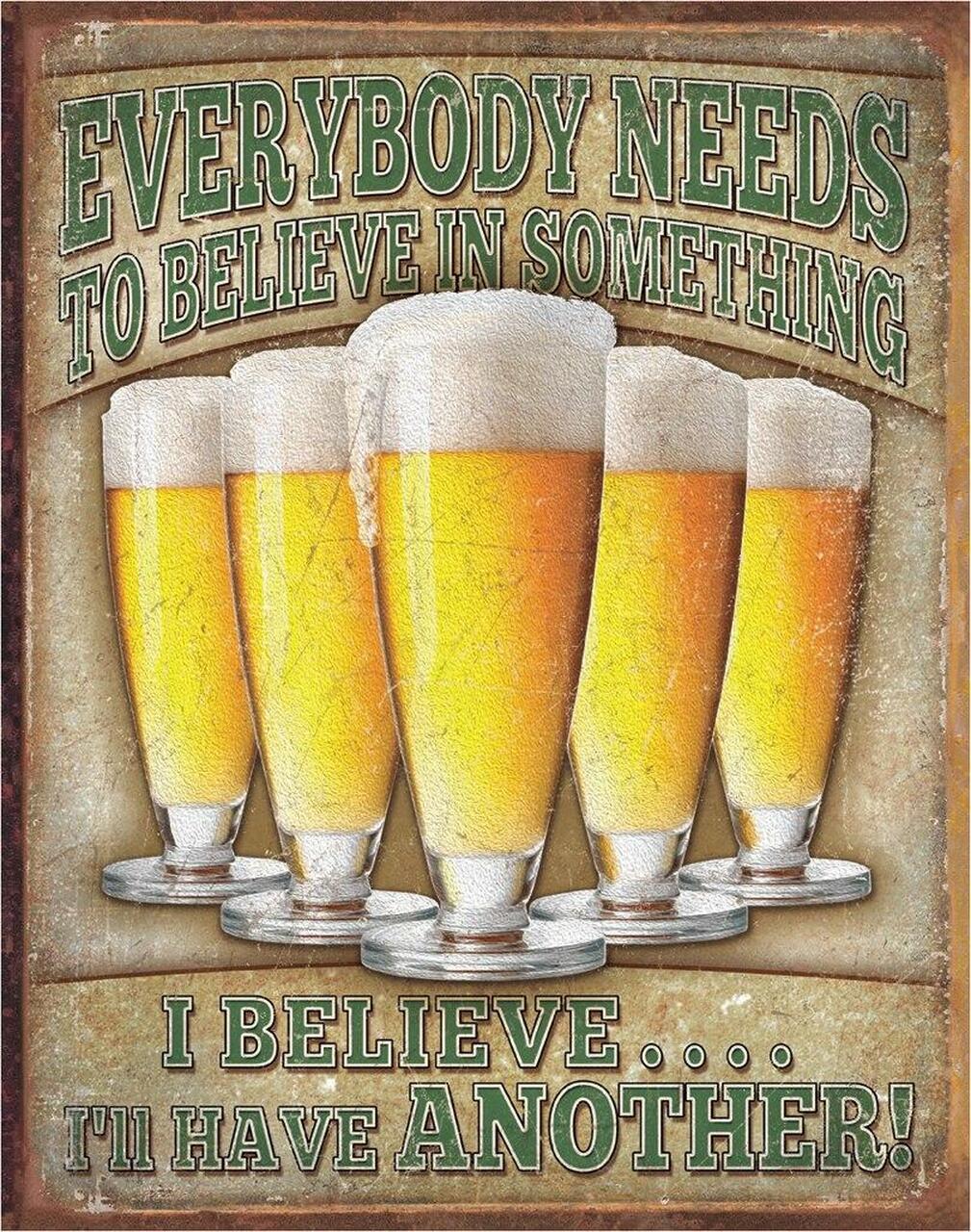 I'll Have Another - tin sign wall decor