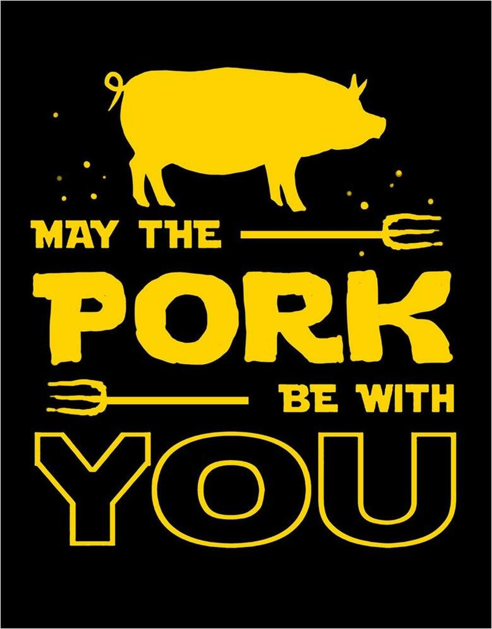 Pork With You - tin sign wall decor