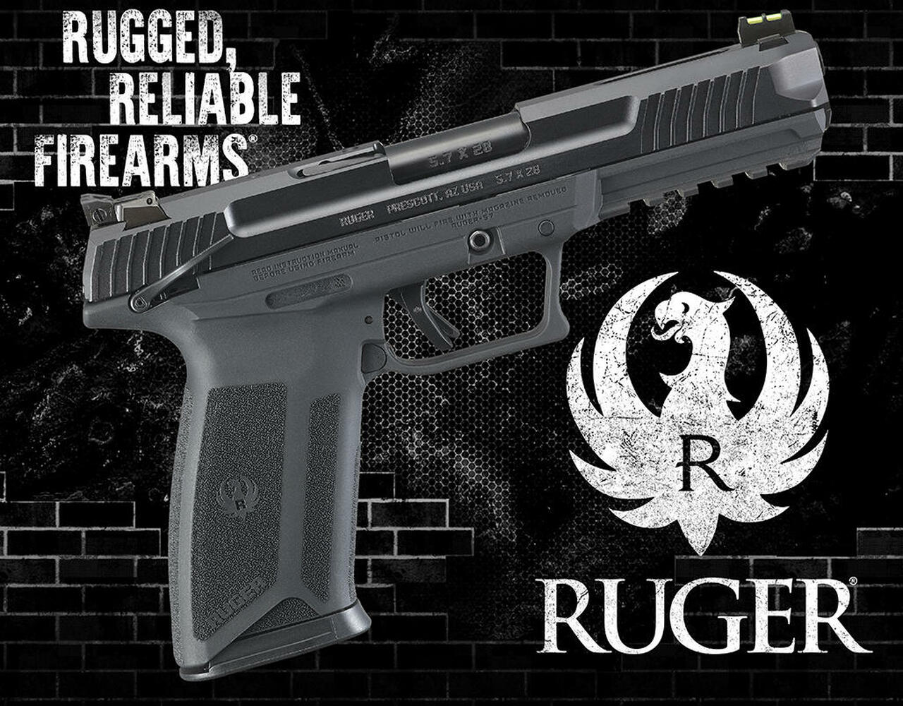 Ruger Urban Wall - tin sign wall decor