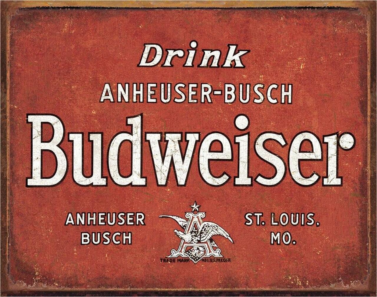 🍺 Budweiser Signs – Classic Beer Decor for Bars, Garages & Man Caves
