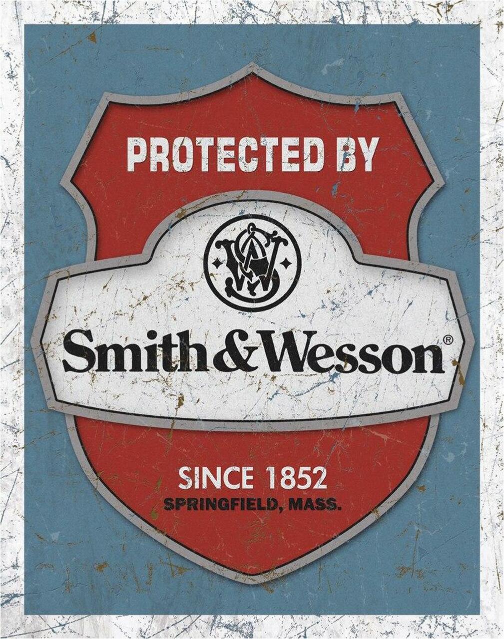 Smith & Wesson Signs – Bold Americana for Gun Enthusiasts & Collectors