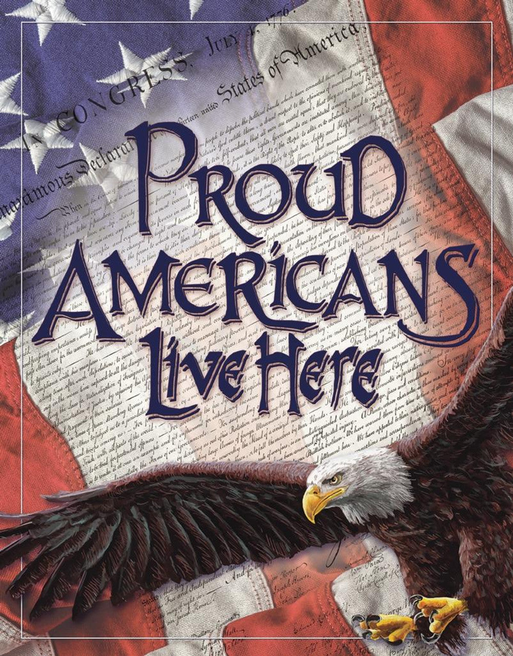 American Patriot Signs – Bold Flag Decor for Proud Americans