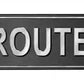Route 66 Metal Arrow Sign