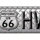 Diamond US Highway Metal Arrow Sign