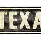 Vintage Route 66 Texas Metal Arrow Sign