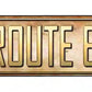 Route 66 Texas Flag Metal Arrow Sign