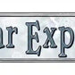 Polar Express Metal Arrow Sign