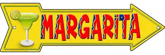 Margarita Metal Arrow Sign