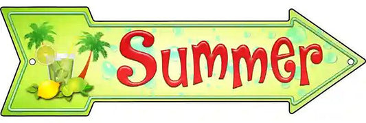 Summer Metal Arrow Sign