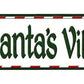 Santas Village Metal Arrow Sign