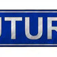 Future Metal Arrow Sign