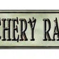 Archery Range Metal Arrow Sign