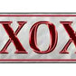 XOXO Metal Arrow Sign