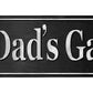 Dads Garage Metal Arrow Sign