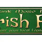 Irish Pub Metal Arrow Sign