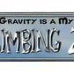 Climbing Zone Metal Arrow Sign
