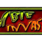 Zombie Invasion Metal Arrow Sign