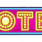 Motel Metal Arrow Sign