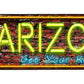 Arizona Neon Metal Arrow Sign