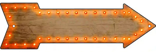 Spotlight Arrow Metal Arrow Sign