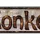 MonKey Chains Metal Arrow Sign