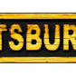 Pittsburgh Metal Arrow Sign