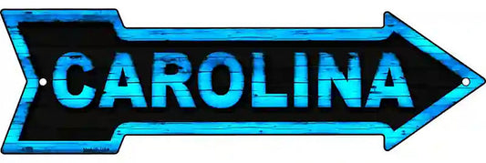 Carolina Metal Arrow Sign