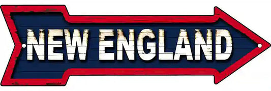 New England Metal Arrow Sign