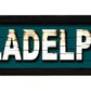 Philadelphia Metal Arrow Sign