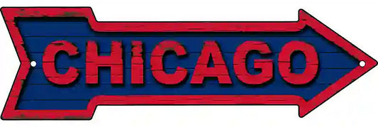 Chicago Metal Arrow Sign