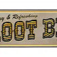 Root Beer Metal Arrow Sign