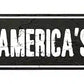Americas Hwy Metal Arrow Sign
