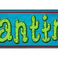 Cantina Metal Arrow Sign