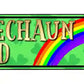 Leprechaun Gold Metal Arrow Sign