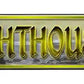 To Lighthouse Metal Arrow Sign